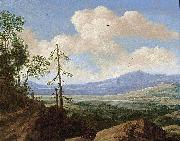 Pieter de Molijn Panoramic Hilly Landscape oil painting reproduction